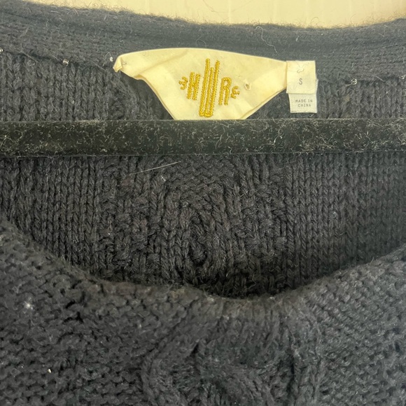 VTG 90s Y2K Anthropologie Wool Angora Whimsigoth Fairycore Boho Sweater S - Picture 2 of 8